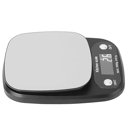 Kitchen Scale, Stainless Steel Kitchen Weight Electronic Portable Scale for Cooking for Baking
