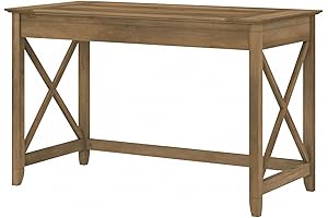 Bush Furniture Key West 48W Writing Desk in Reclaimed Pine
