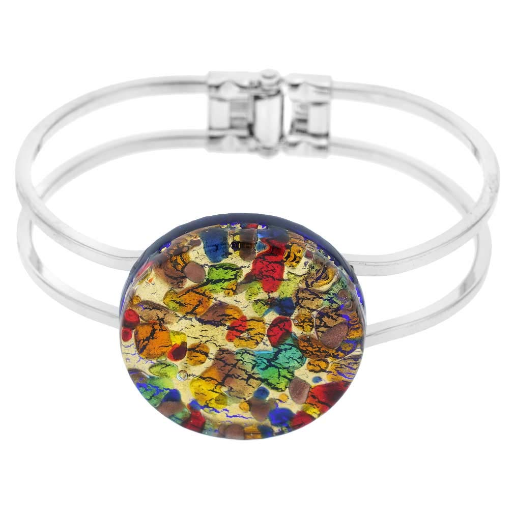 GlassOfVenice Bracciale Metallico Riflessi Veneziani - Prato Dorato