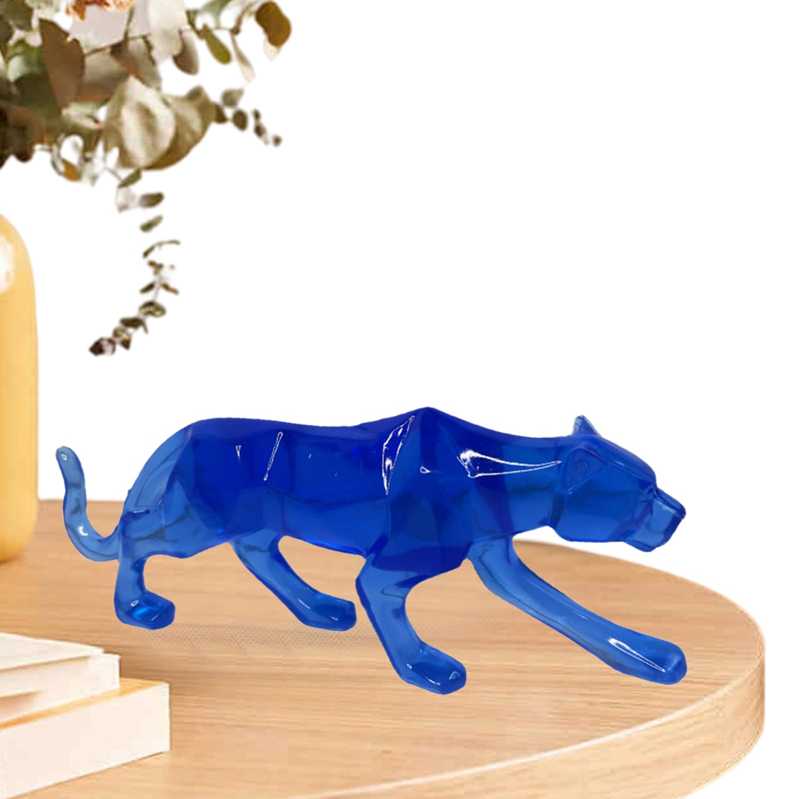 苔むす木工 オブジェ チーター ヒョウ Amazon｜ヒョウの置物