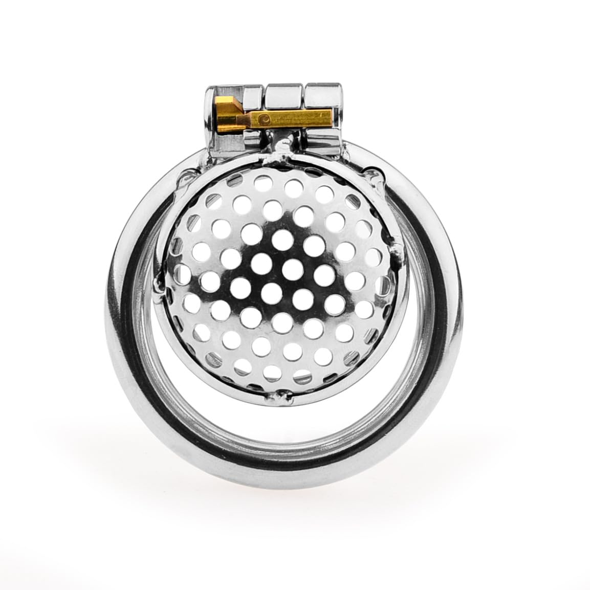Cage d'exercice de Loisir, Acier Inoxydable, 3 Anneaux de Taille, 45mm - B-561-