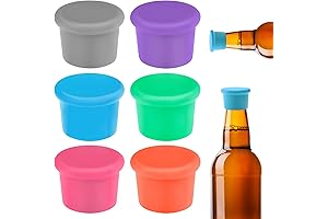 Reusable Wine Stoppers 6 Pcs Keep Wine Storage Fresh Tools