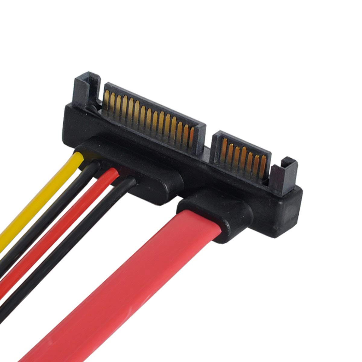 15+7 Pin SATA HDD Extension Cable Data & Power Male to Female, 11 / 28cm 15+7 Pin SATA HDD Extension Cable Data & Power Male to Female, 11 / 28cm
