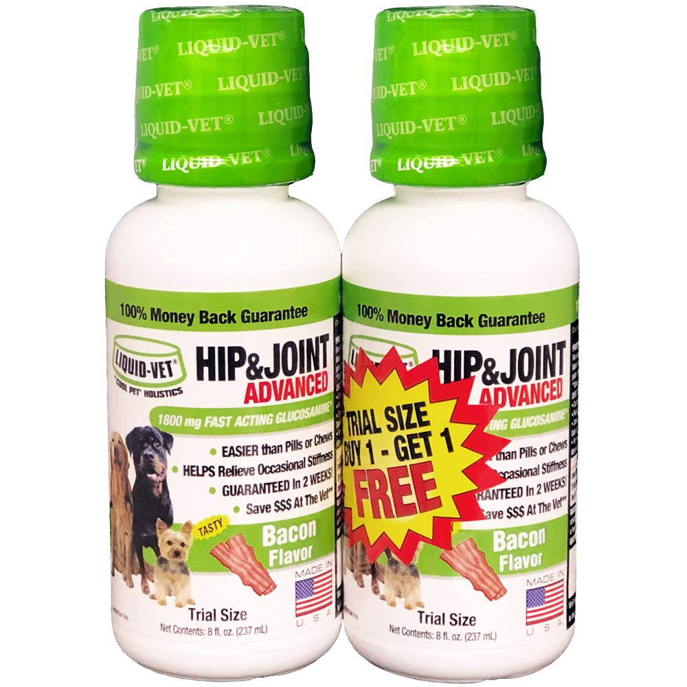 K9 Hip & Joint Advanced Formula, Bacon Flavor, 8 oz Trial Size