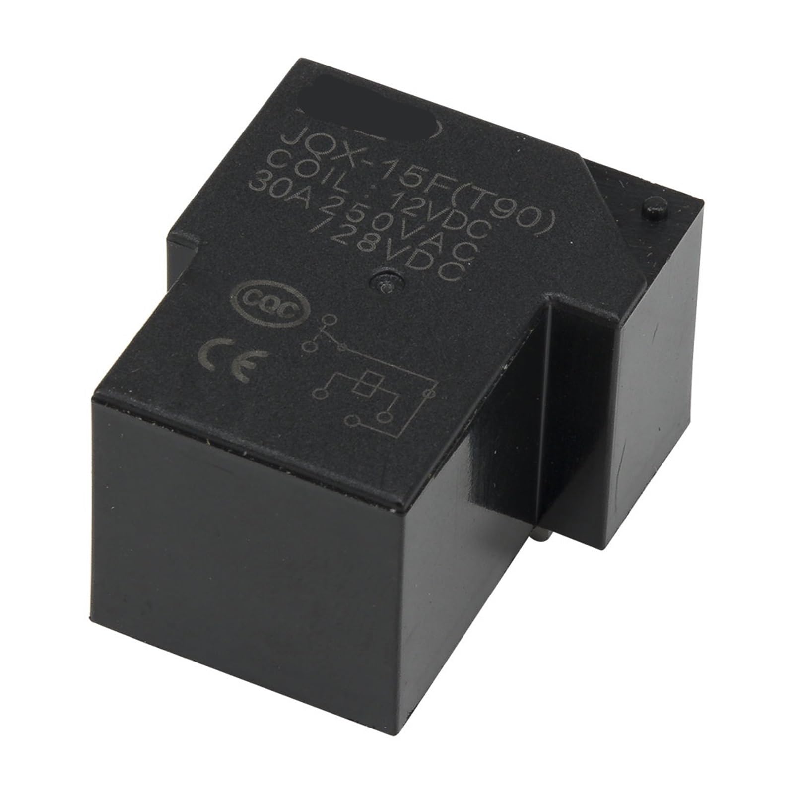 Smglrueat One Color 10Pcs/Lot Jqx-15F T90 Dc 12V 6 Pin Spdt Pcb Relay 12Vdc