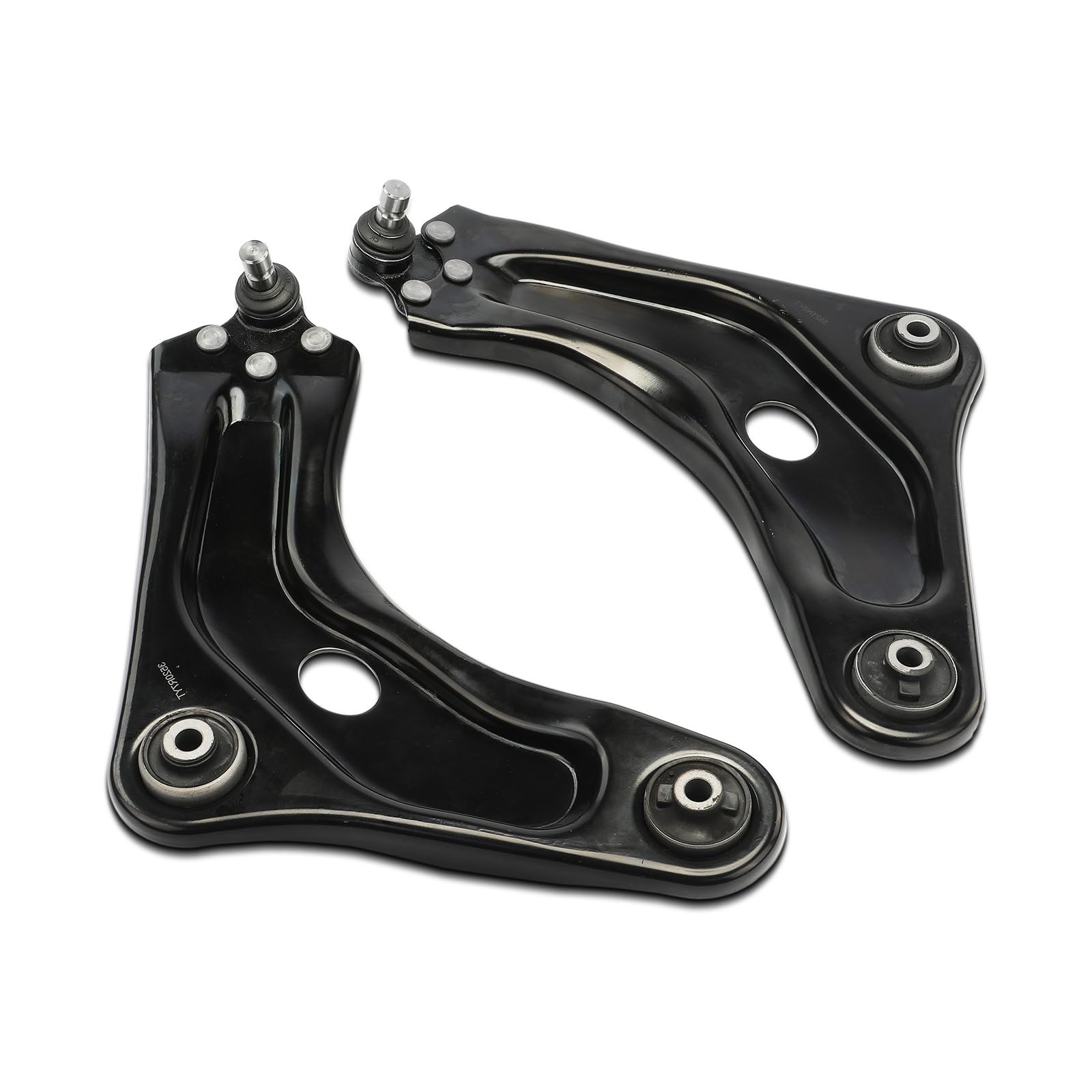 Frankberg 2x Bras de suspension triangulaire avant 3520.R7 | Compatible avec: 207 WA WC, 208 I CA CC, Berline 207, C3 Picasso SH, 207 CC WD, 207 Boîte/Hayon WA WC, 207 SO WK, C3 III SX