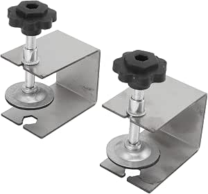 Lot De 2 Pinces À Ressort Acier, Standers, Diam.16 Mm, L.8.7 X L.21.3