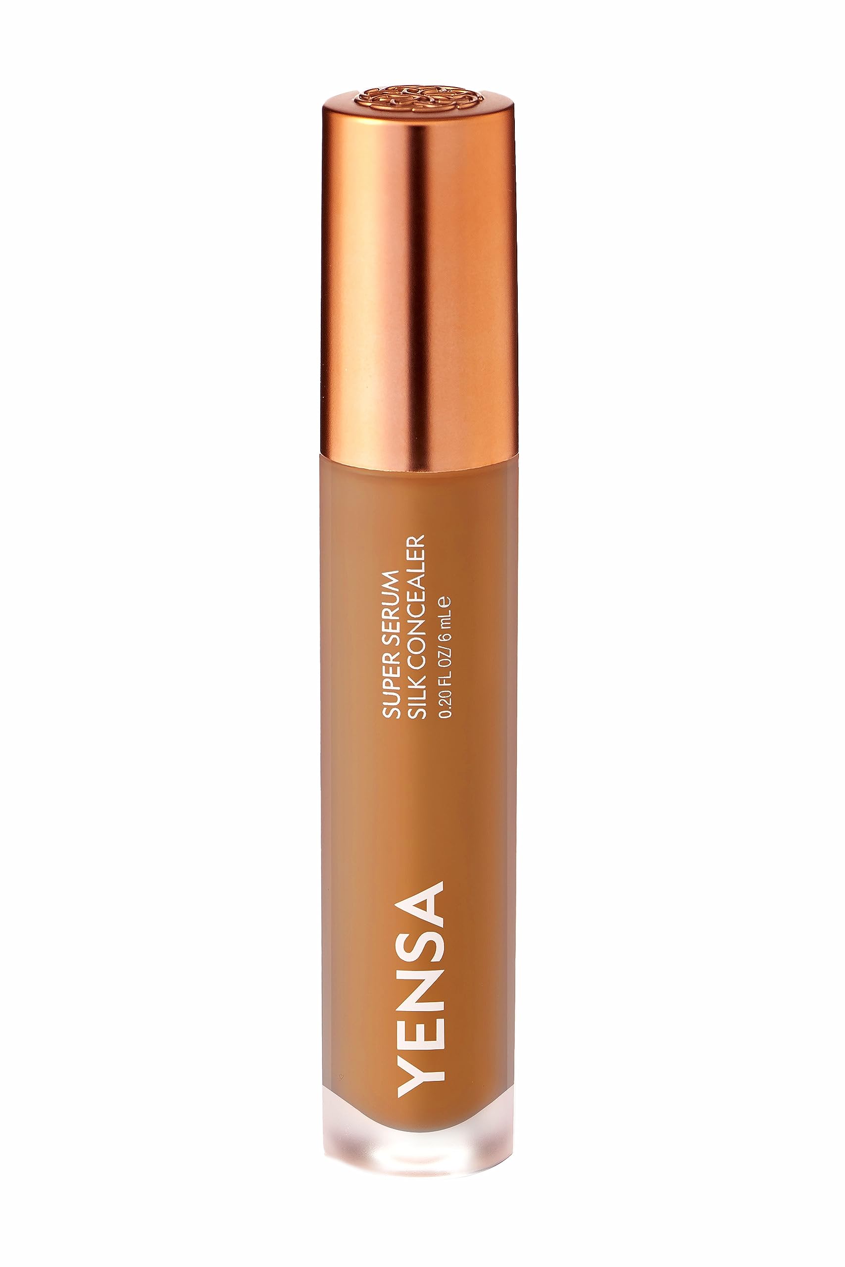 YENSA Super Serum Silk Concealer - Full Coverage Undereye Concealer & Peptides Serum for Face - Enriched with Vitamins C & E, Bakuchiol & Superfoods