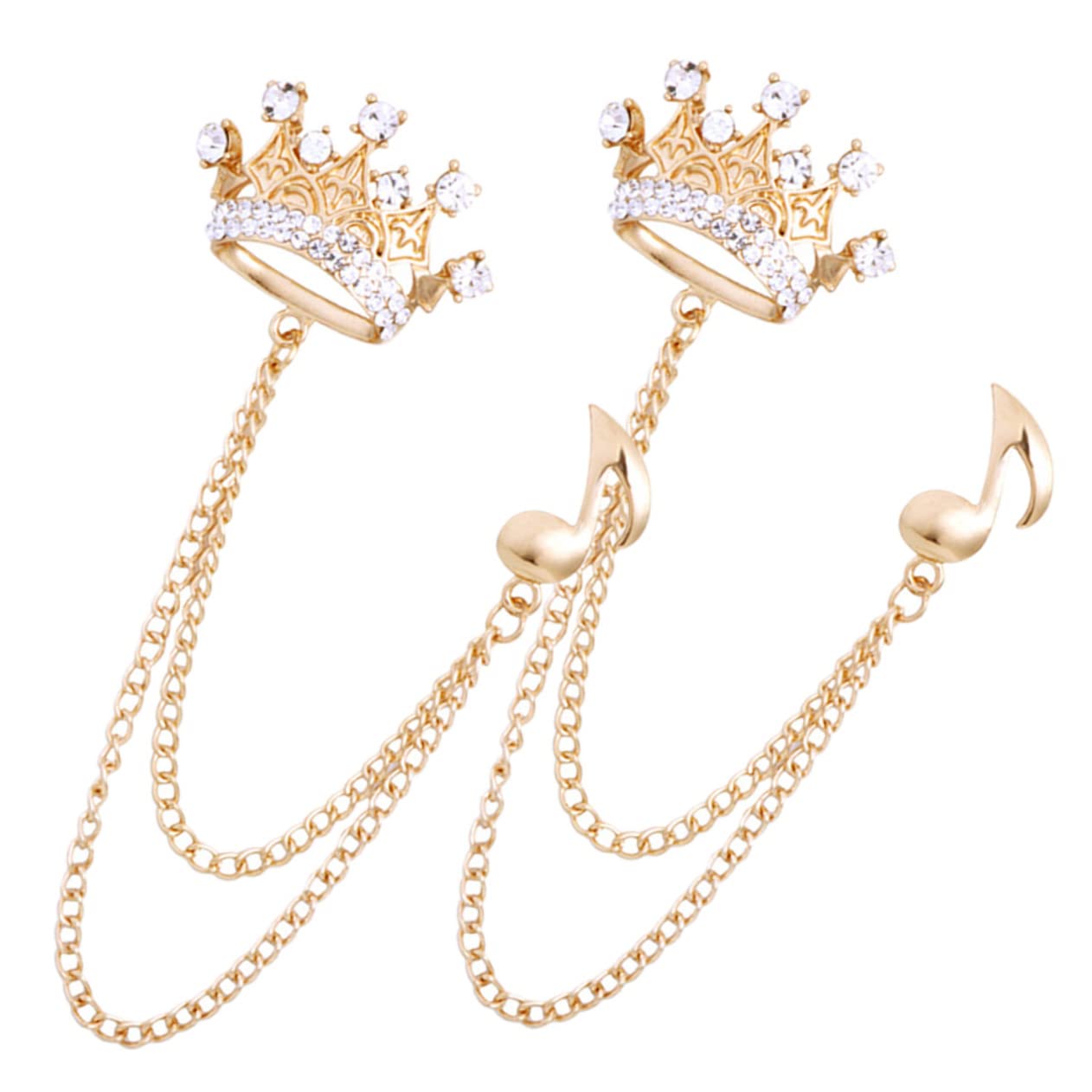 SHERCHPRY spilla borse borsoni tappi strenna hat charms spille di note musicali spille con nappe gioielli per abbigliamento arredamento catenelle per camicie spille gioielli lega Golden