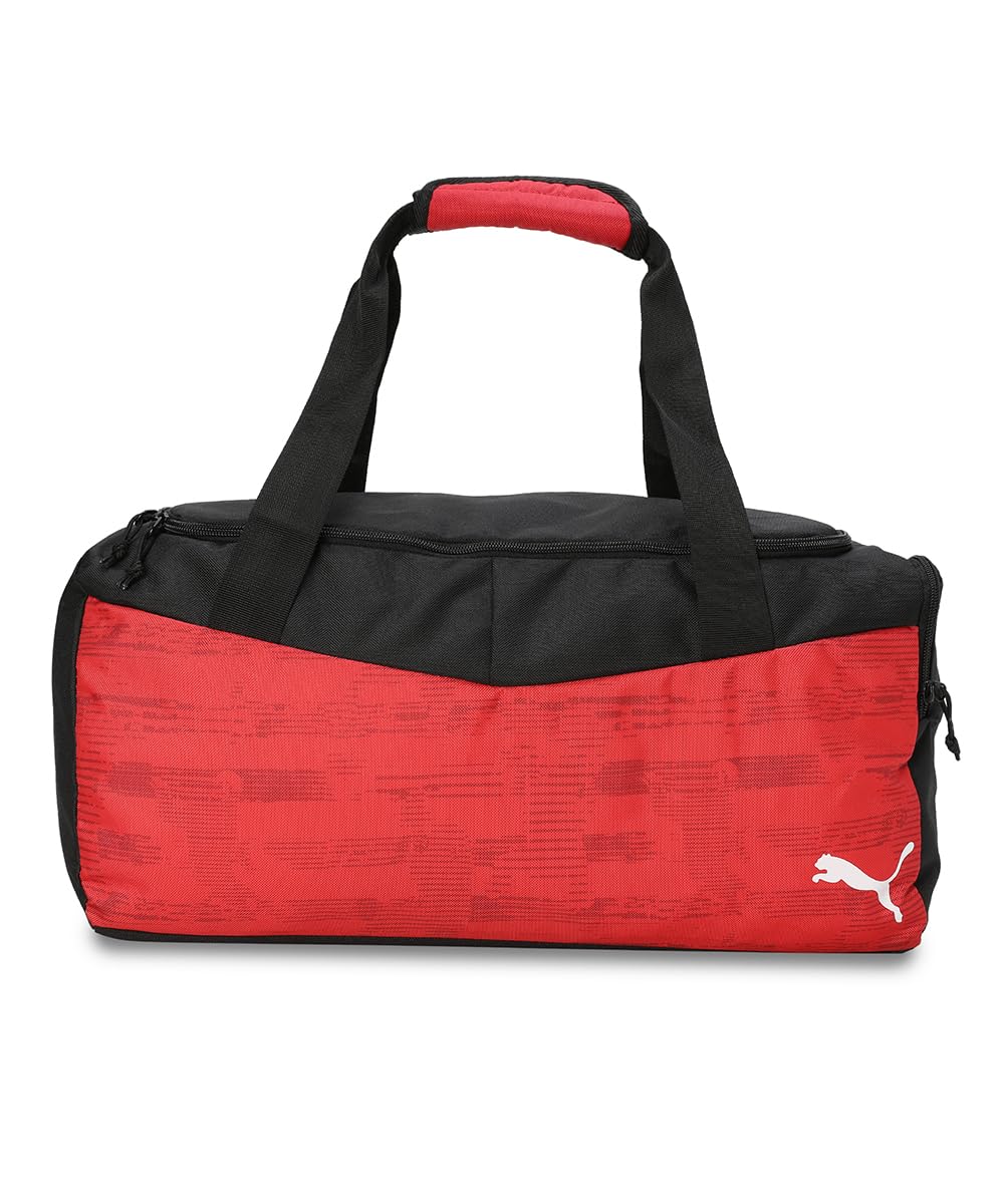 puma Unisex-Adult Polyester Individualrise Small Carry On Luggage Ind, Black-Red (9177803),47 Cms-picture-22