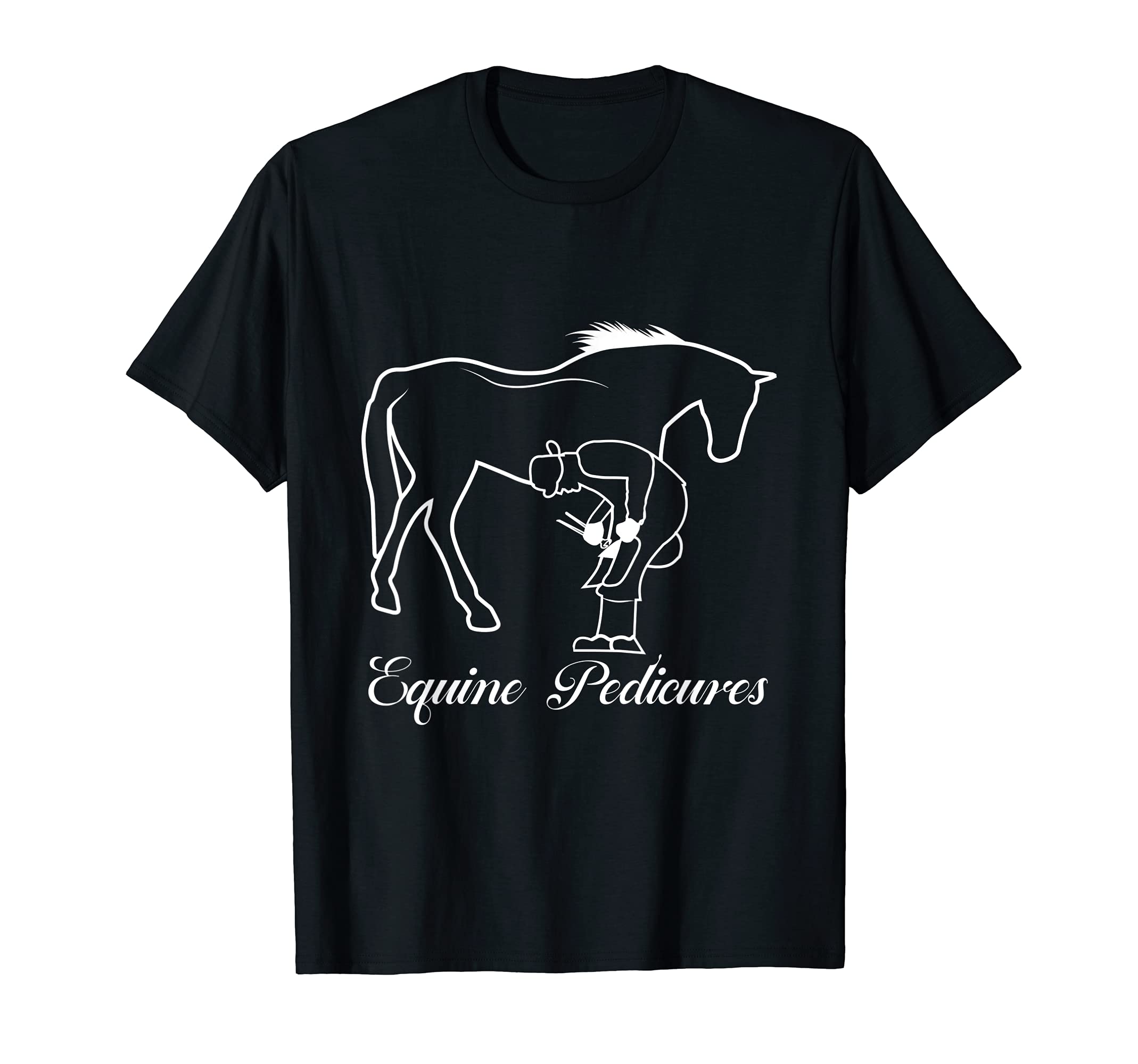 Christy McGradyFARRIER TRIMMING HORSE HOOVES T-Shirt