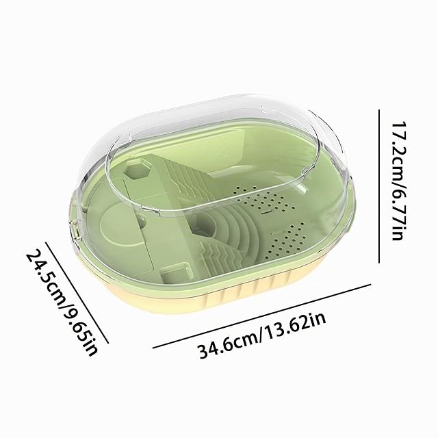 Foto 2 de 7 de Fulenyi Acuario para reptiles, tanque para animales pequeños, acuario, terrario, insectos, tortugas