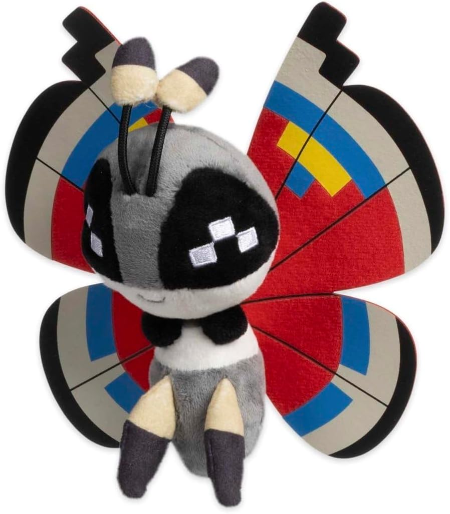 Pokémon Center: Vivillon (Modern Pattern) Sitting Cuties Plush, 6 ½ Inch