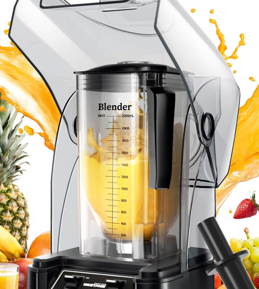 Amazon.com: WantJoin Professional Commercial Blender With Shield