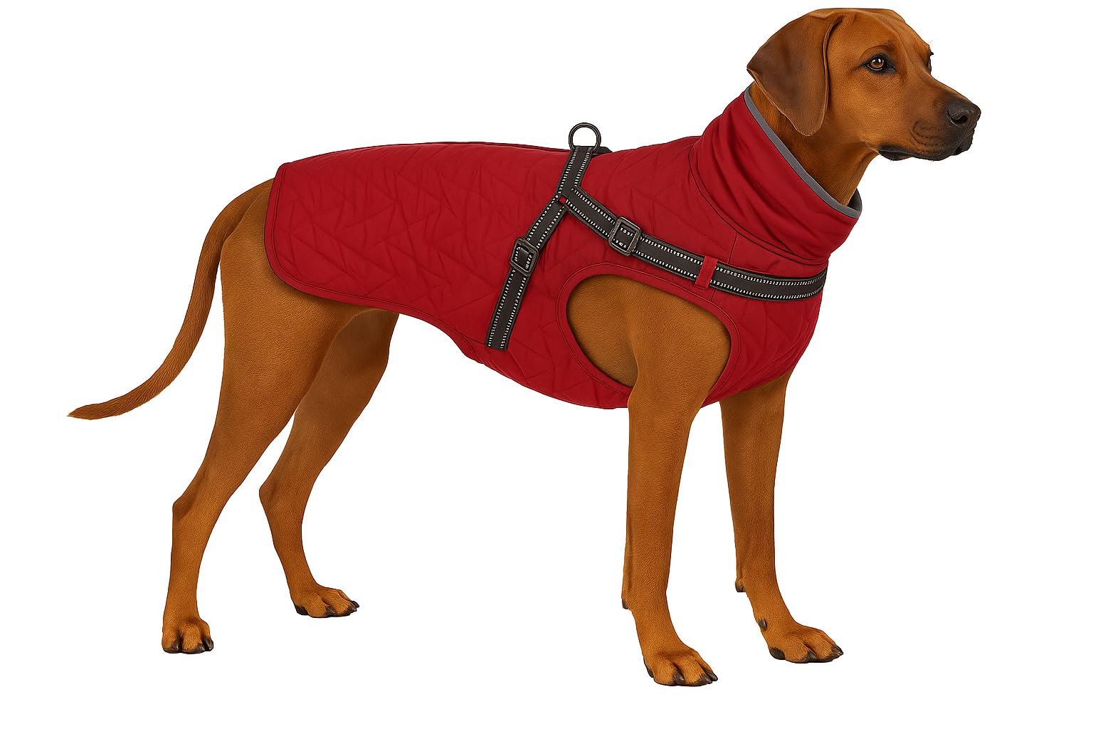 Flamingo WINTER COAT DUKER RED 55CM