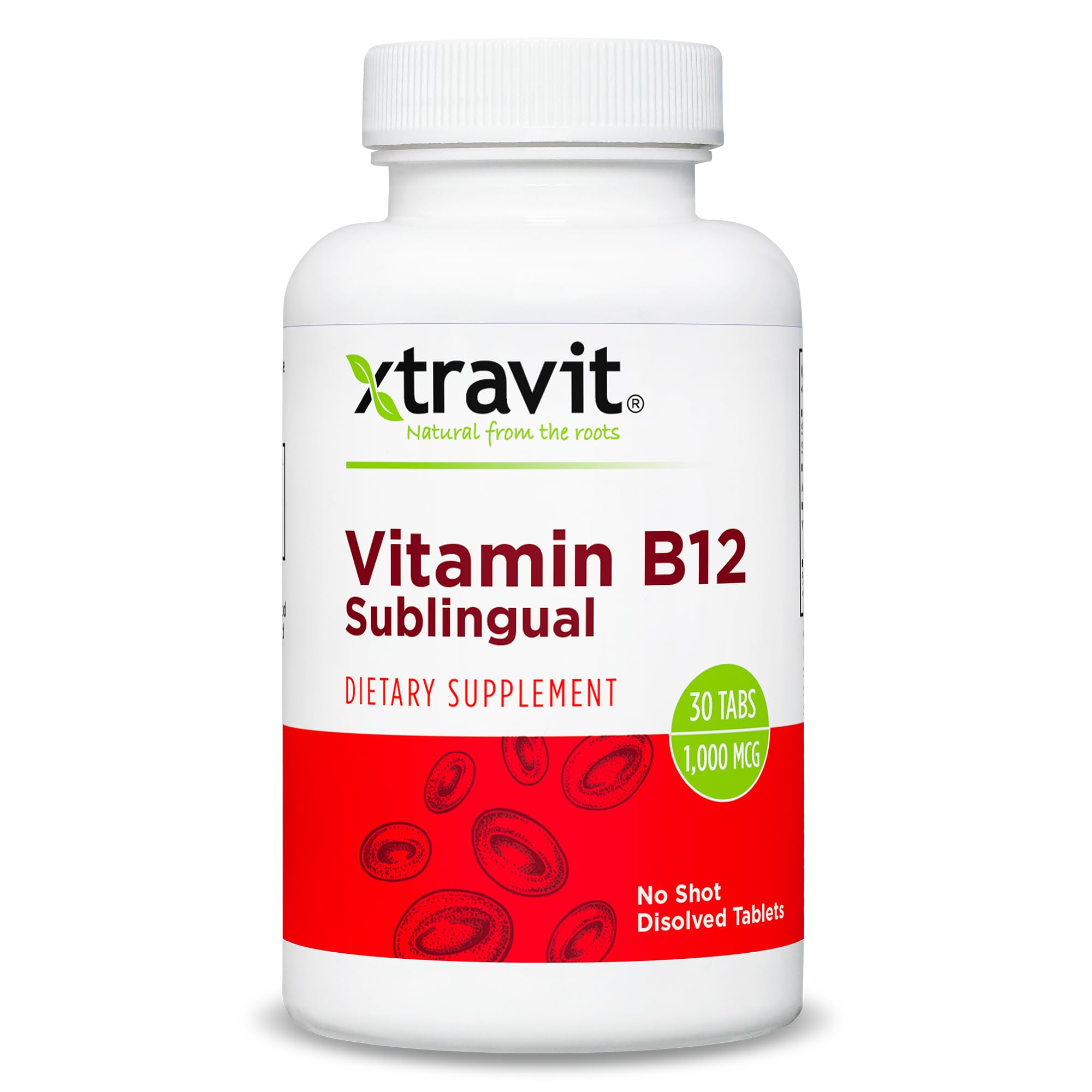 Vitamin B12 Supplement Natural Energy Focus Support Supplements for Men Women - Fight Fatigue Forgetfulness - Vegan Non-GMO