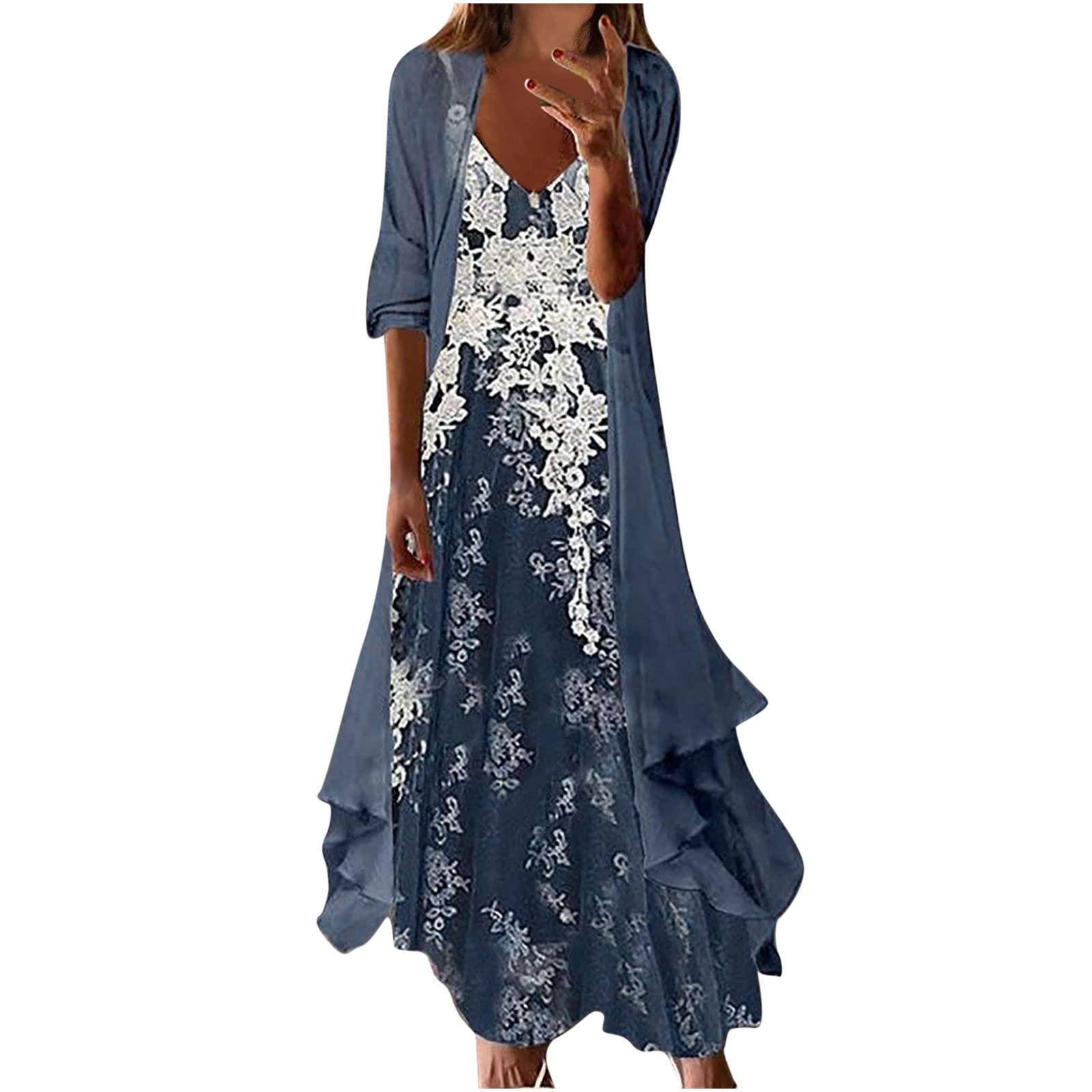 NUSGEAR 2024 Vestidos Corto Mujer Algodón y Lino Vestido Verano Basico Casual Vestidos Cuello Redondo Vestidos Color sólido Elegante Vestido Manga Corta Vestido Cómodo Playa