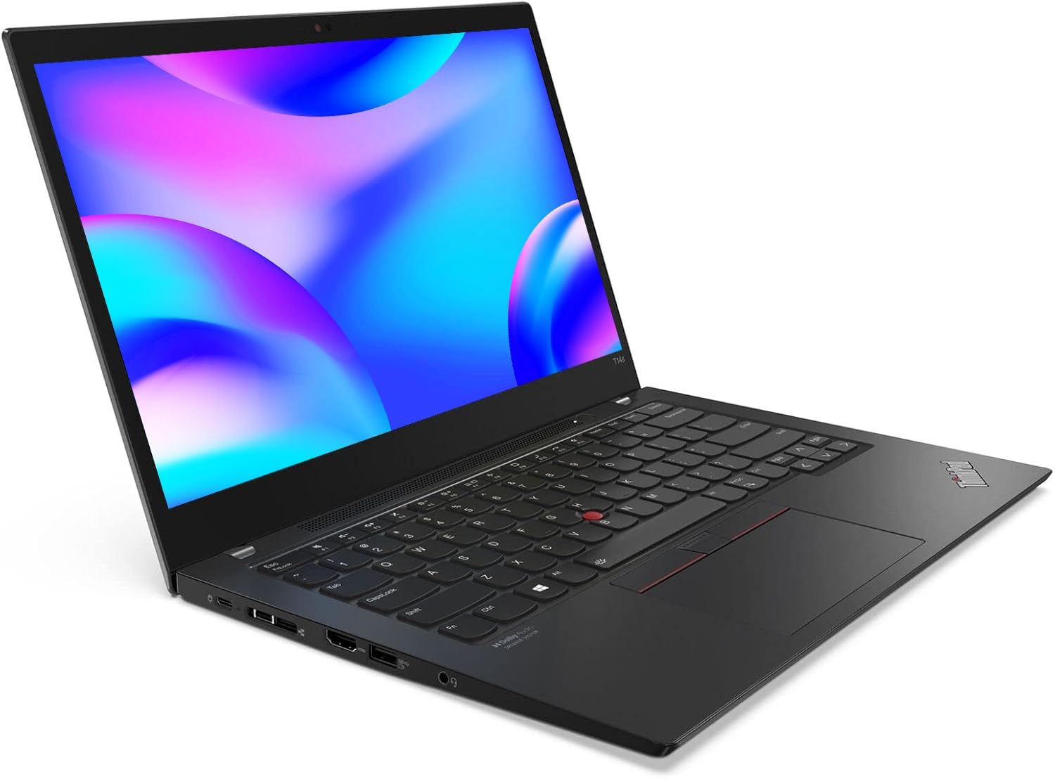 Lenovo Thinkpad T14s Gen 2 Business Laptop, 14" FHD (1920x1080), AMD Ryzen 7 Pro 5850U, 16GB RAM, 512GB SSD, US QWERTY, Windows 11 Pro (Ricondizionato)