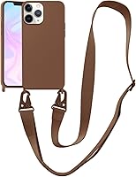 Vista 168 de Funda compatible con iPhone 13 Pro con cordón, funda cruzada para iPhone con correa 13 Pro, ajustable, a prueba de golpes, protección contra caídas