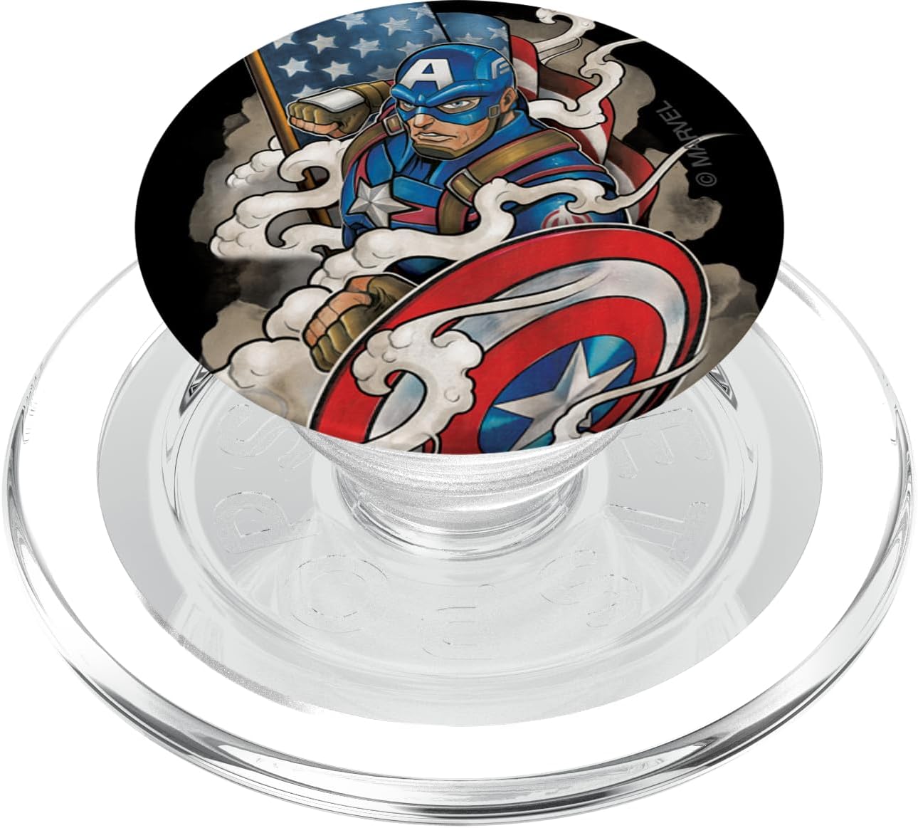 Marvel Captain America Steve Rogers PopSockets MagSafe PopGrip for iPhone