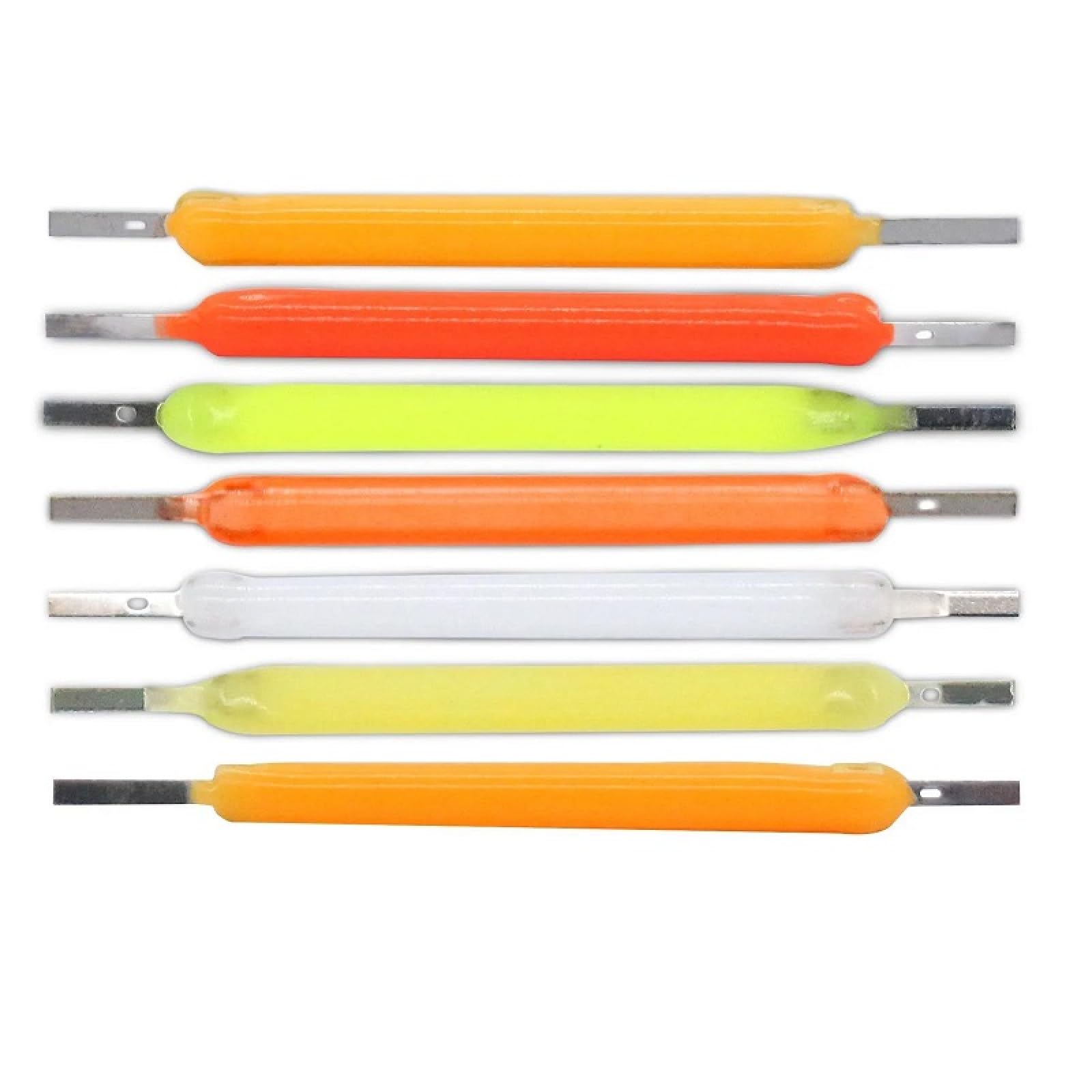 3V COB LED Filament Edison Bulb Lamp Parts Incandescent Light Diodes Accessories Multicolour Holiday Lighting Decoration DIY,6500K White,54mm DC3v20pcs