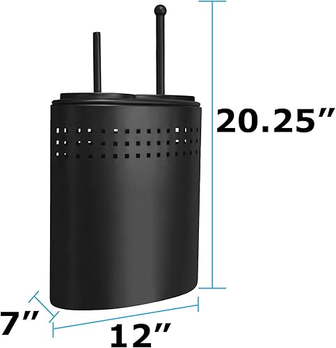 Miniatura 10 de Juego de escobilla y émbolo de inodoro con émbolo para inodoro, combo de escobilla