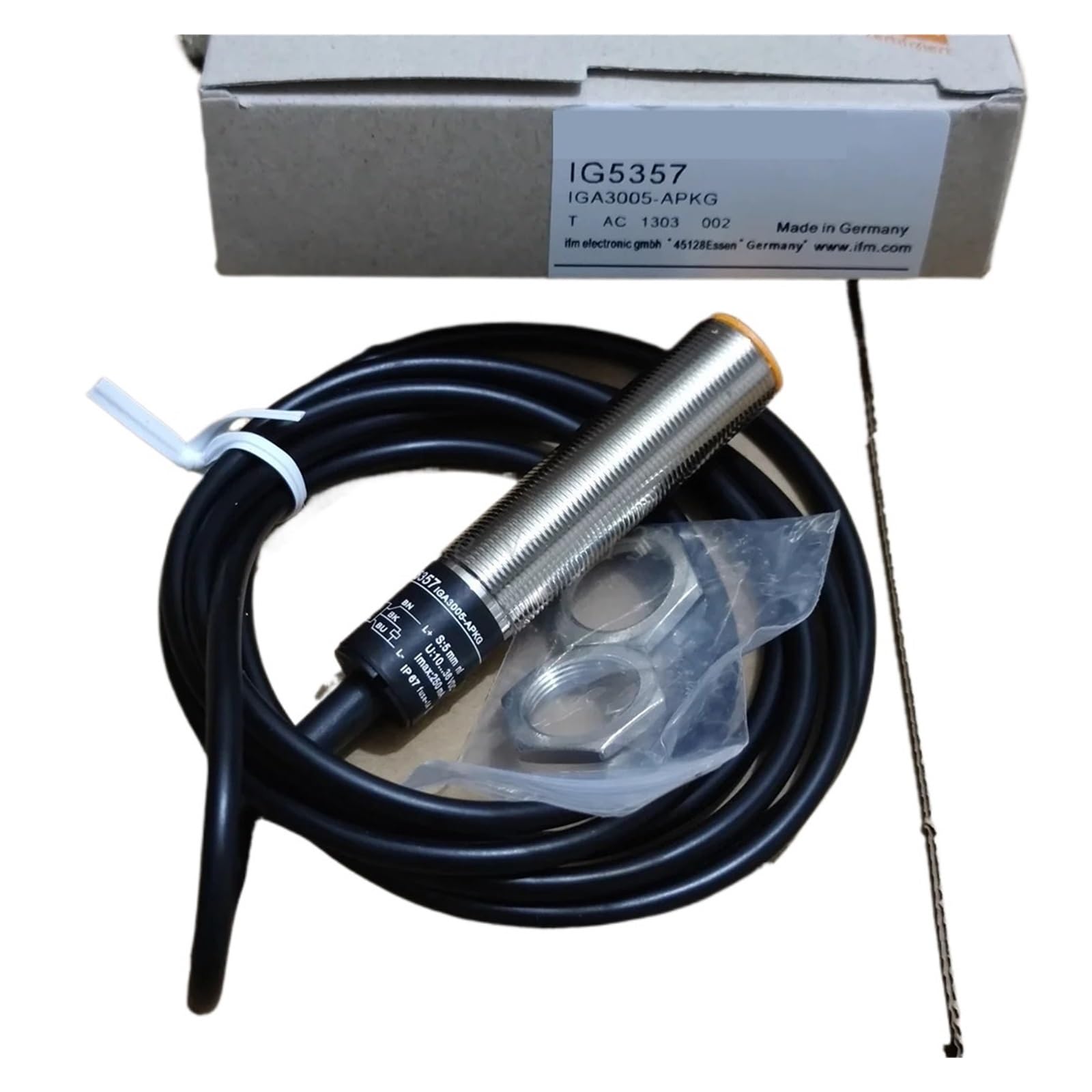 CJKXPZMH 1PCS IG5357 IG5361 Proximity Switch Inductive Sensor(IG5357)