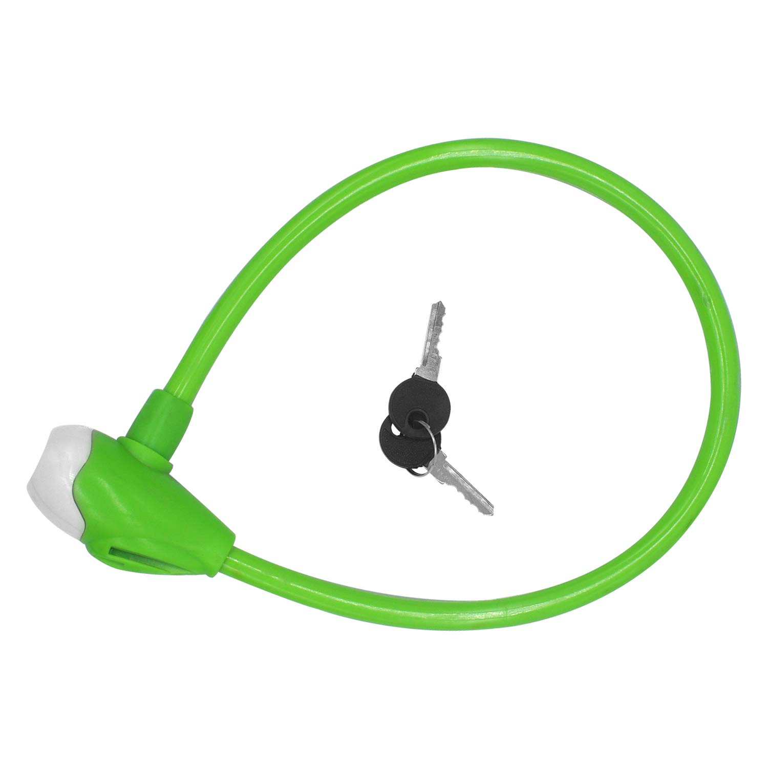 AllExtreme EXMSHL3 Heavy Duty Helmet Lock Anti-Theft Multipurpose Steel Cable Safety Lock with 2 Keys for Bike, Bicycle & Cycle (Color May Vary) (B082KL82F2) Amazon Price History, Amazon Price Tracker