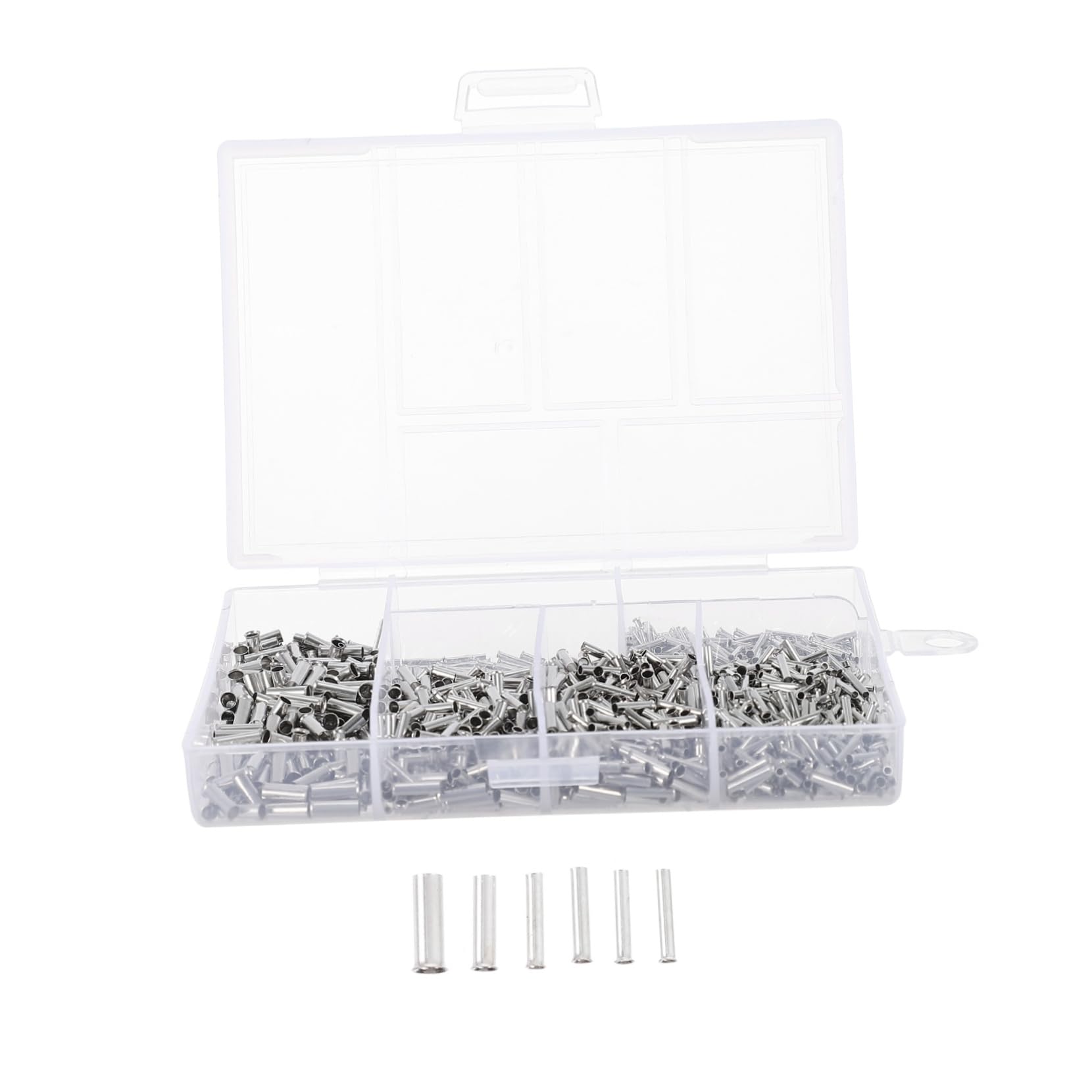 KICHOUSE Crimping Kit for Wire Terminals Ferrule Crimping Set Cold Press Terminals Heat Shrinkable Tubes
