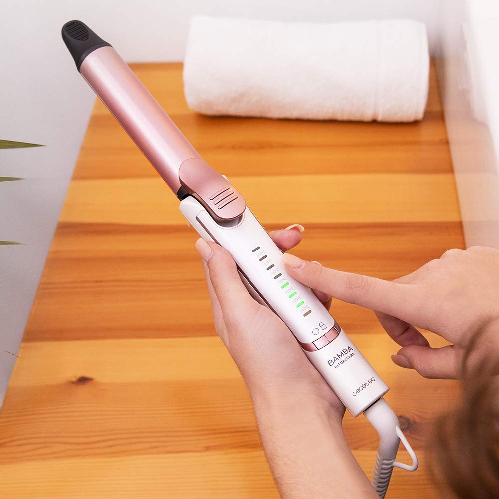 Cecotec Piastra per capelli RitualCare 1000 HidraProtect 2in1, Piastra per capelli 2 in 1 con ferro e ferro, rivestimento in tormalina, tecnologia Pro Ionizer