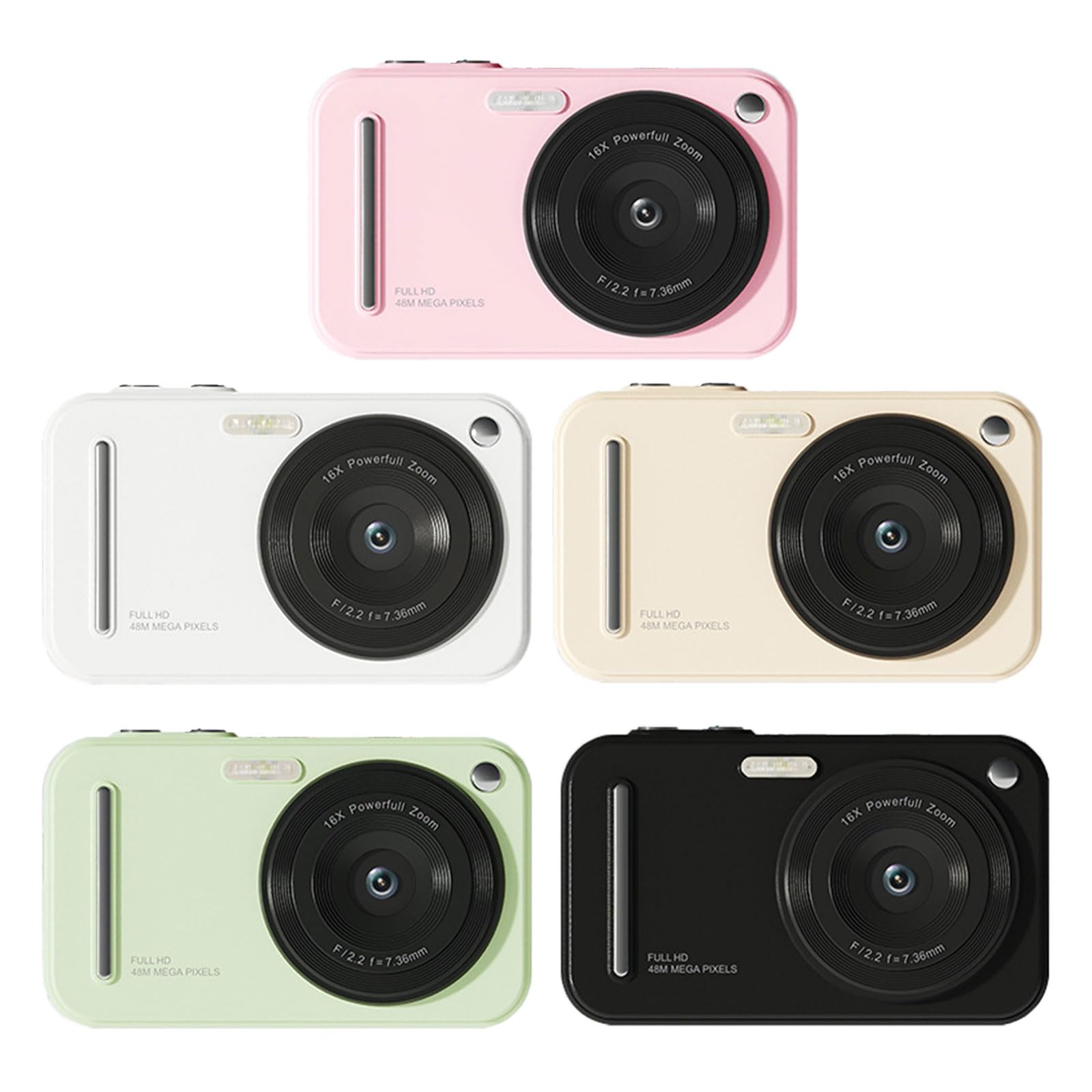 1080p fotocamera digitale da 2,4 pollici antiurto con messa a fuoco automatica antiurto di piccole dimensioni essenziali per gli amanti della fotografia