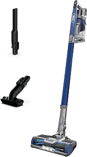 Shark Cordless Vacuum Cleaner with HEPA Filter, Lightweight, Portable, Rechargeable, Powerful Pet Hair Pickup, Removable Handheld, Crevice Tool, Dusting Brush, 50-min Runtime, Blue, IZ363HT