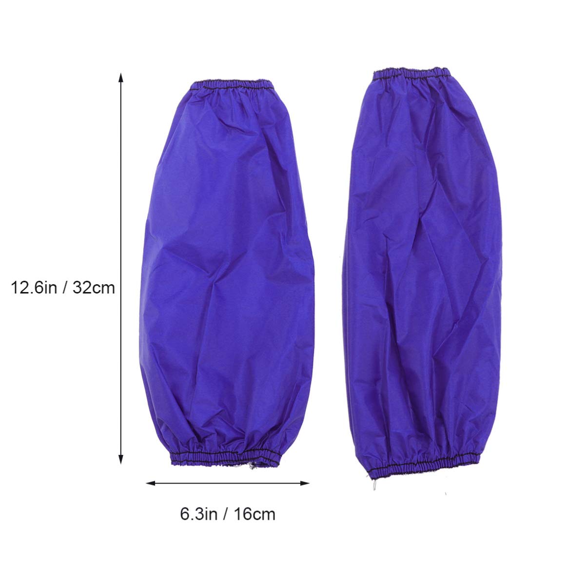 Healifty Waterproof Oilproof Arm Sleeves Covers with Elastic Ends 4 works Lightweight Oversleeves for Kitchen Cleaning Gardening and Washing up Protection - Image 2