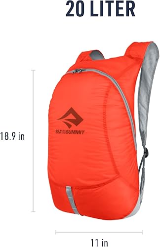 Miniatura 9 de Sea to Summit Ultra-Sil Ultralight Day Pack, 20 Litros, Atoll Blue, Atoll Azul