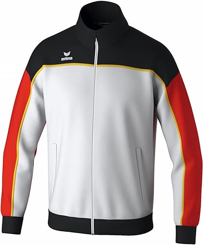 erima Chaqueta de entrenamiento CHANGE by (1032431) Unisex niños, blanco/negro/r