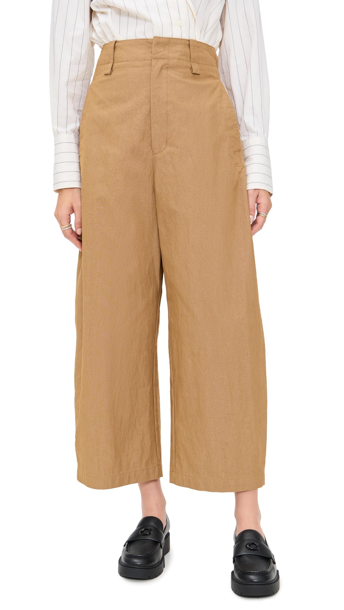 Pixie Market Womens Curved Leg Pants