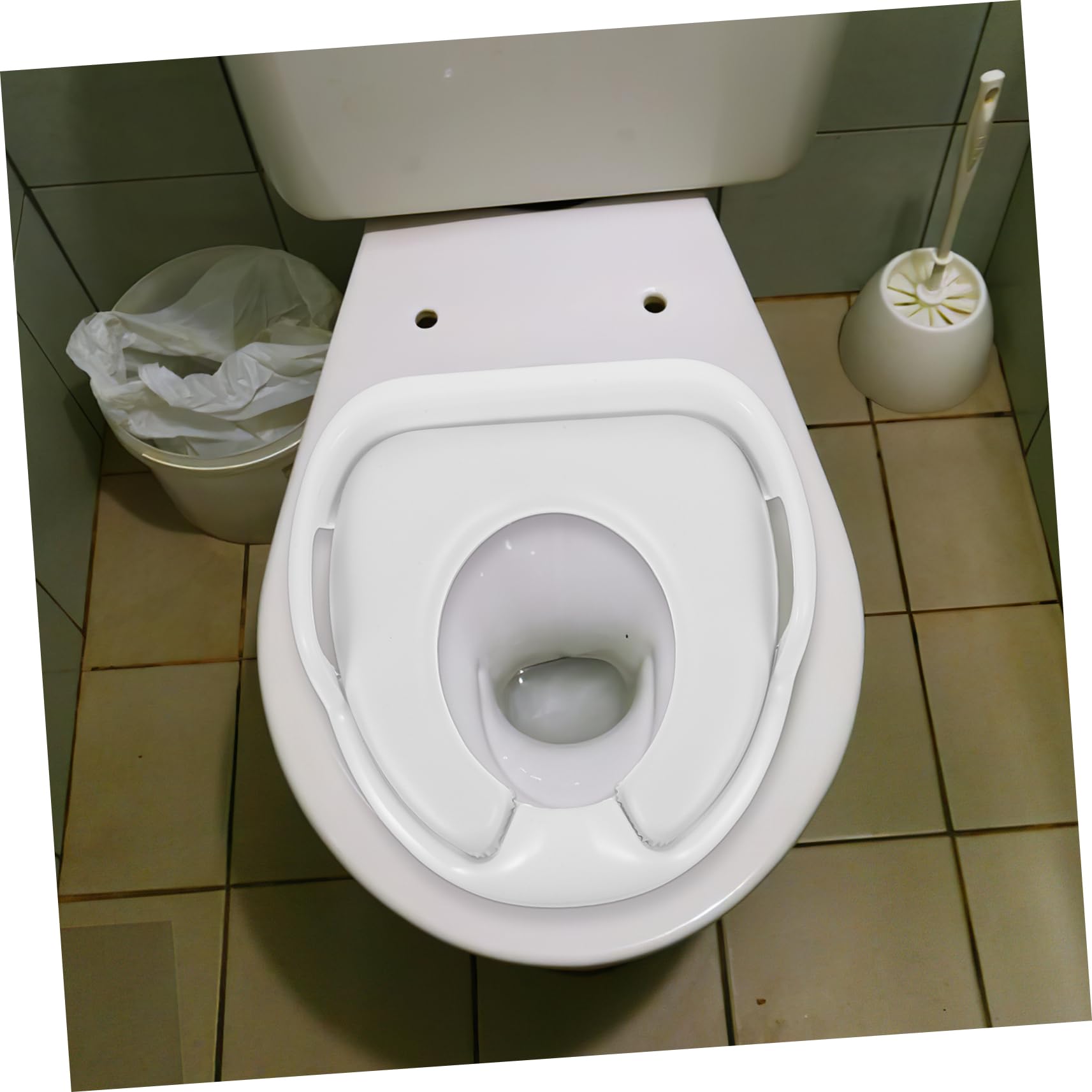 Asiento Pp de Inodoro de Entrenamiento Niños Pequeños para Blanco