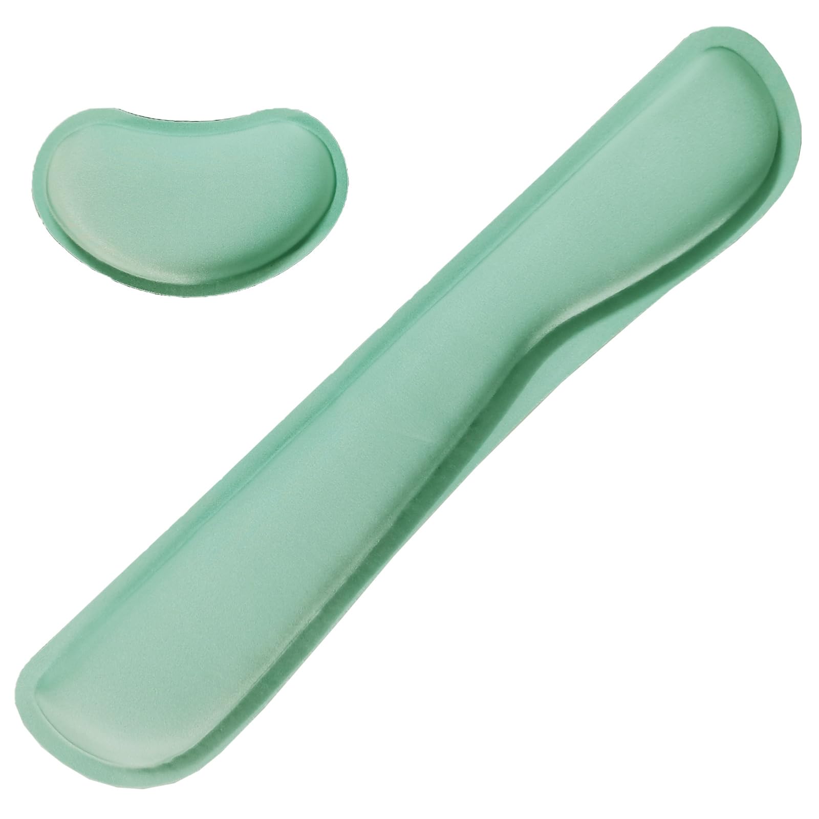 Keyboard Wrist Rest Mouse Wrist Support Set, Memory Foam Wrist Rest Pad for Computer Laptop Keyboard Mouse, Ergonomic Wrist Cushion Support for Typing