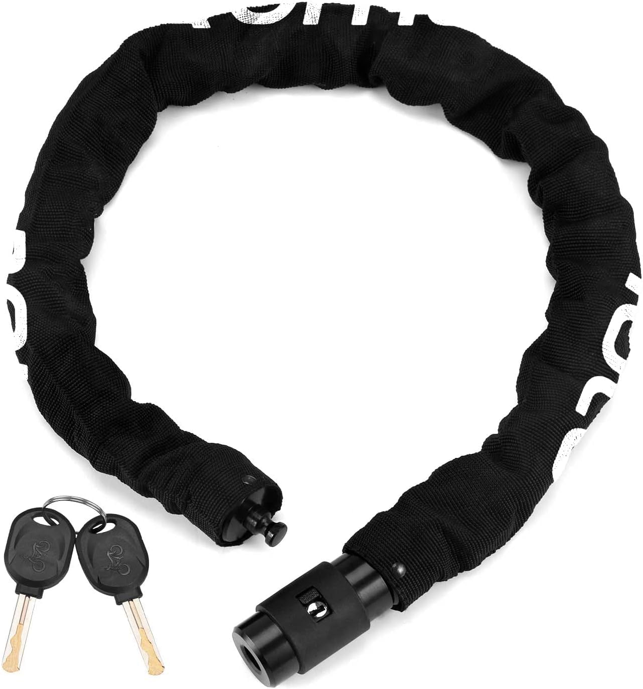 Spiraalslot met sleutel voor accessoires 100 grijs