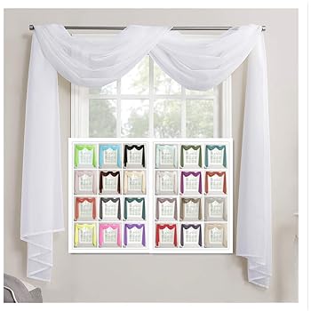 Doreenbow 1pc Rideau Voilage Imprime Transparents Decoration De Chambre Salon Design Simple Ameublement Et Decoration Rideaux Et Draperies Lawawarenesssociety In
