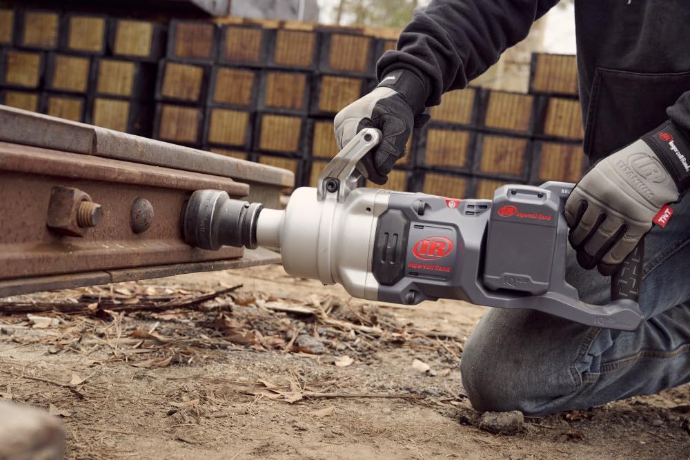Ingersoll Rand Klucz Udarowy W9491-1" 20V Do Ciężkich Prac, Klucz Udarowy Do Dużych Obciążeń z Krótkim Wrzecionem, Akumulatorowy Klucz Udarowy, Wiertarka Udarowa, Elektronarzędzia