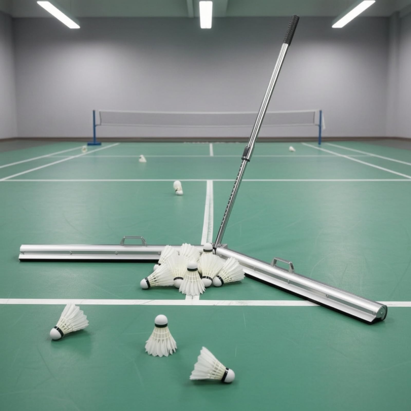 Raccoglitore di Volani da Badminton | Regolabile, Ergonomico, Attrezzatura, per Palestre