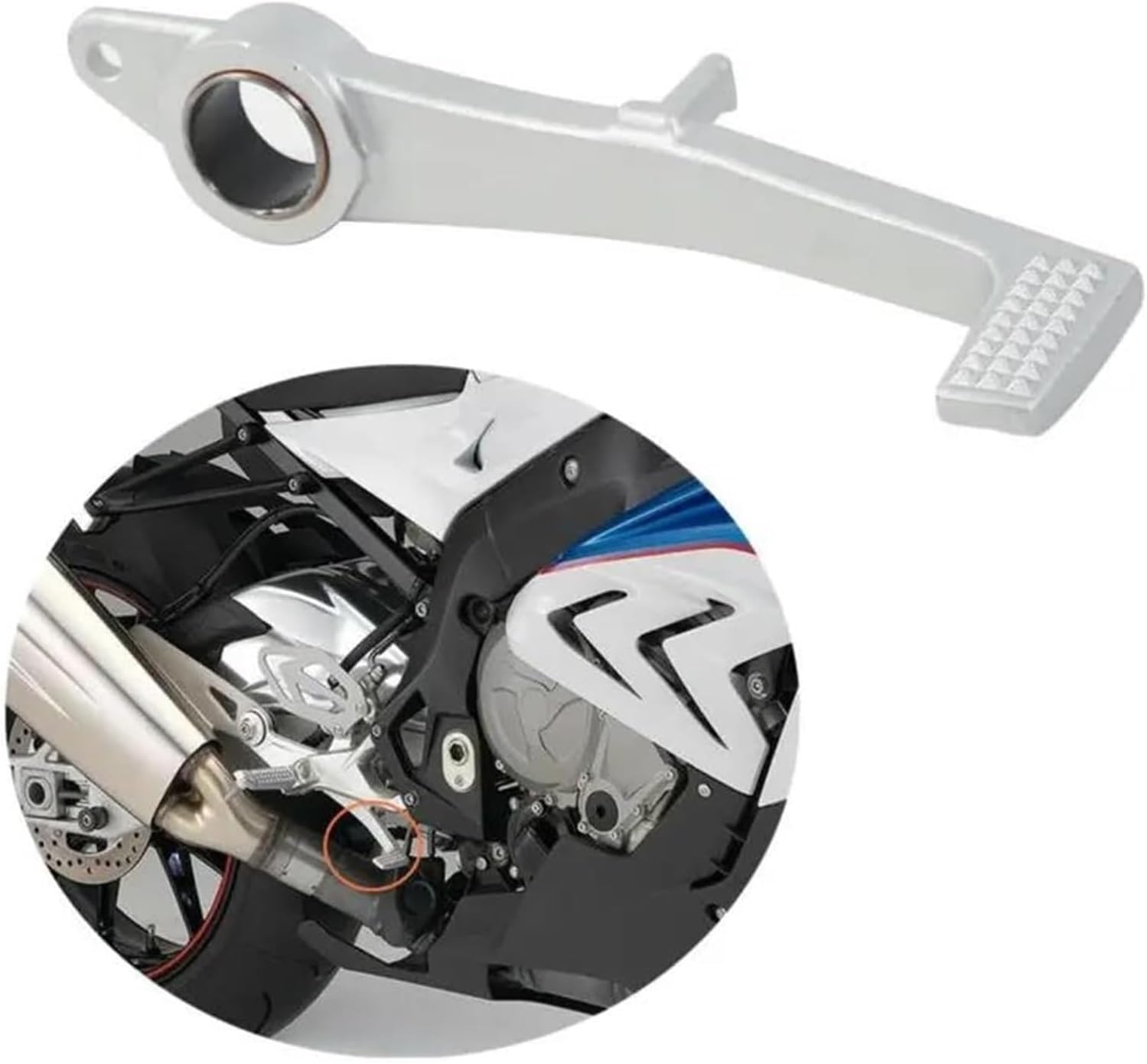 フットペグ 用 S1000RR 2015-2017 オートバイ 右リアブレーキ