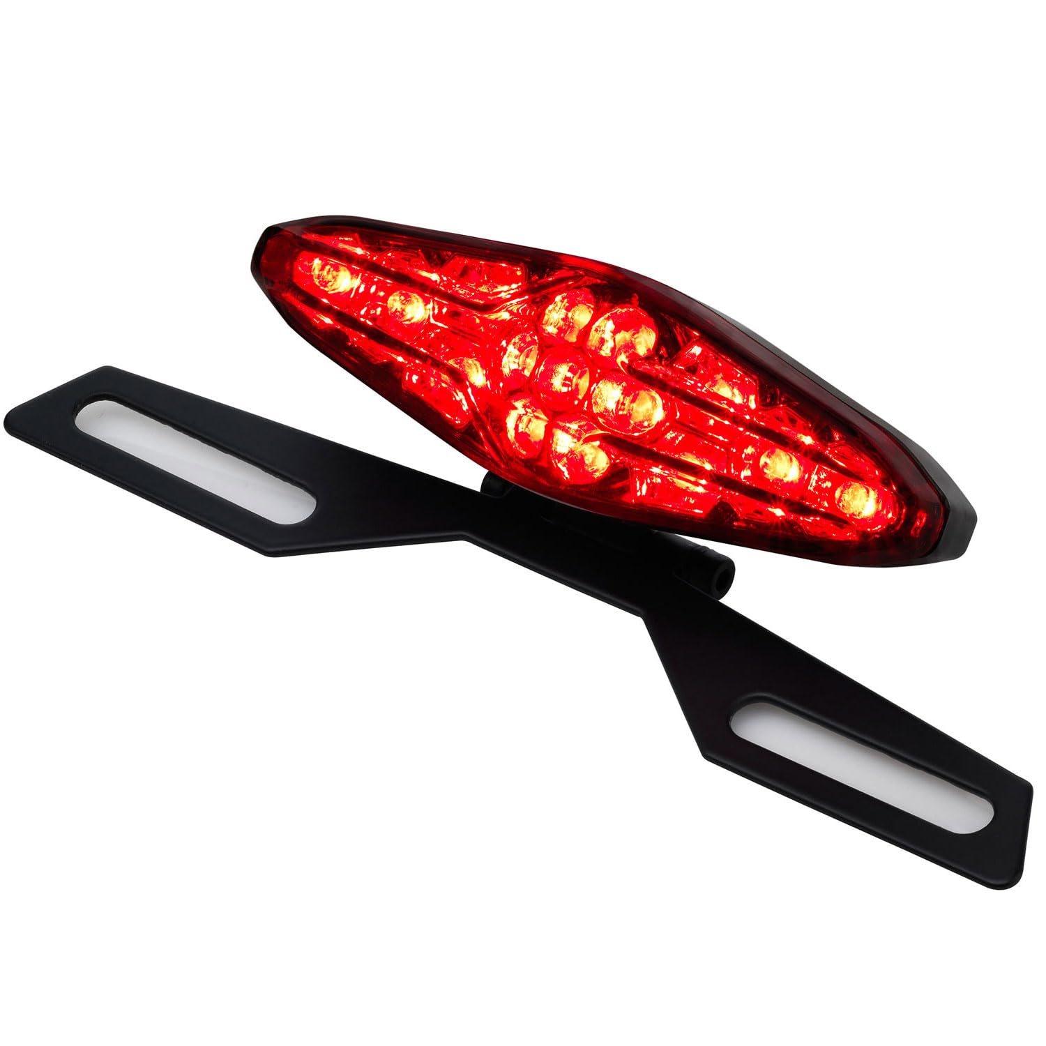 Germany Motorsports LED Mini Micro Kennzeichen Nummernschild Beleuchtung Leuchte Lampe e-geprüft für Motorrad, Roller, Quad (X5