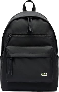 Lacoste Men's NEOCROC Backpacks, Black, L 30 x H 42,5 x P 18,5 cm, Casual