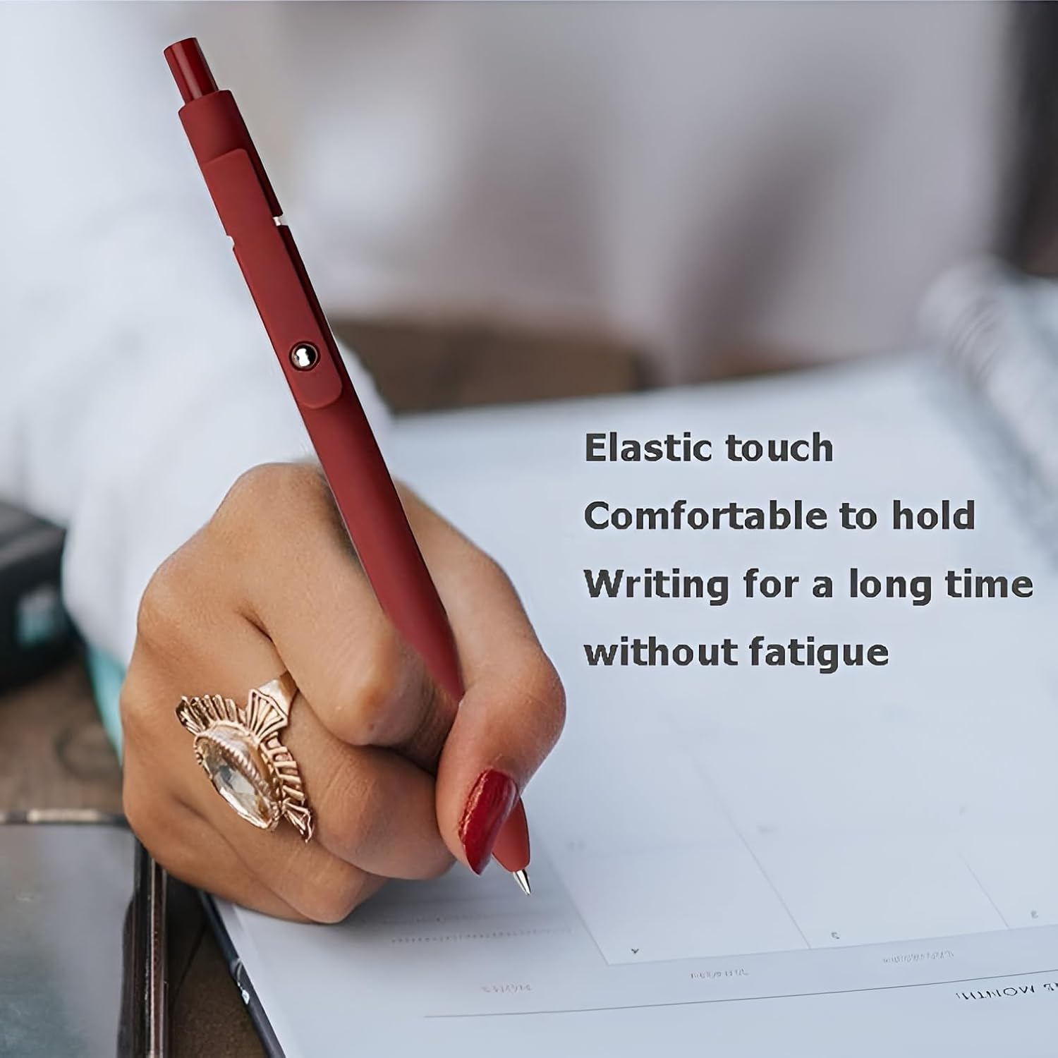 المتكامل - اقلام كاواي لطيفة من جويز، 5 قطع اقلام حبر سوداء بط... - view 3