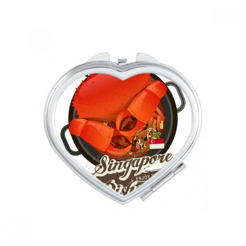Miroir de maquillage traditionnel Singapour idée cadeau mignon