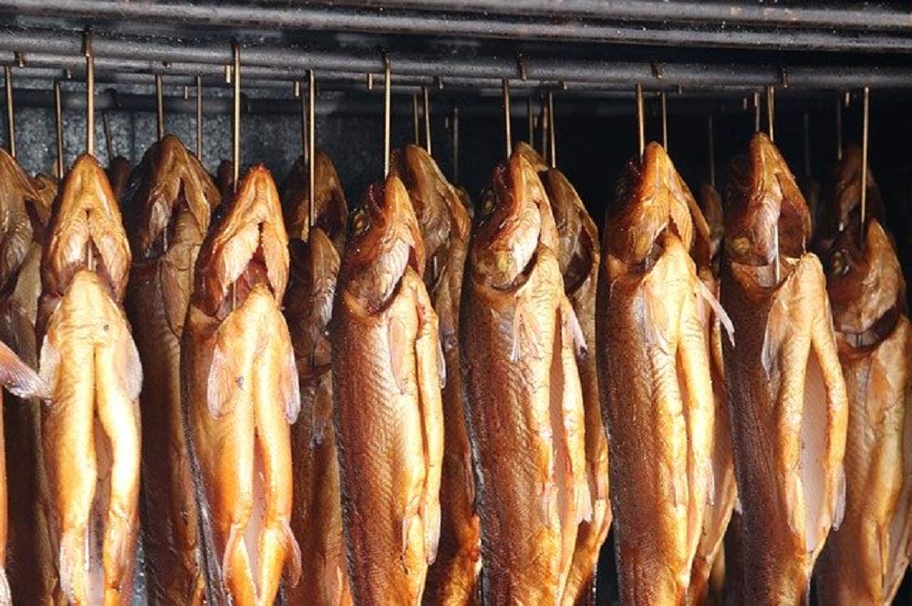 lilawelt24 10 X RUCHERHAKEN - Haken zum Fischen Fisch Raucherhaken  fleischhaken Rucherei fr Raucher Grill Fleischerhaken Fischhaken,  Fleischerhaken, Metzgerhaken : Amazon.de: Sport & Freizeit