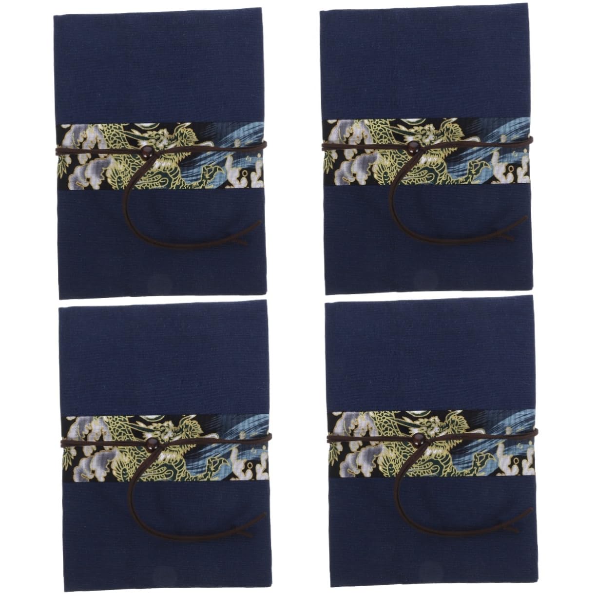 SHINEOFI 4pezzi Copertina Decorativa Per Libri Protezione Elegante Per Libri Facile Da Usare Design Creativo e Resistente Per Rilegature e Decorazioni