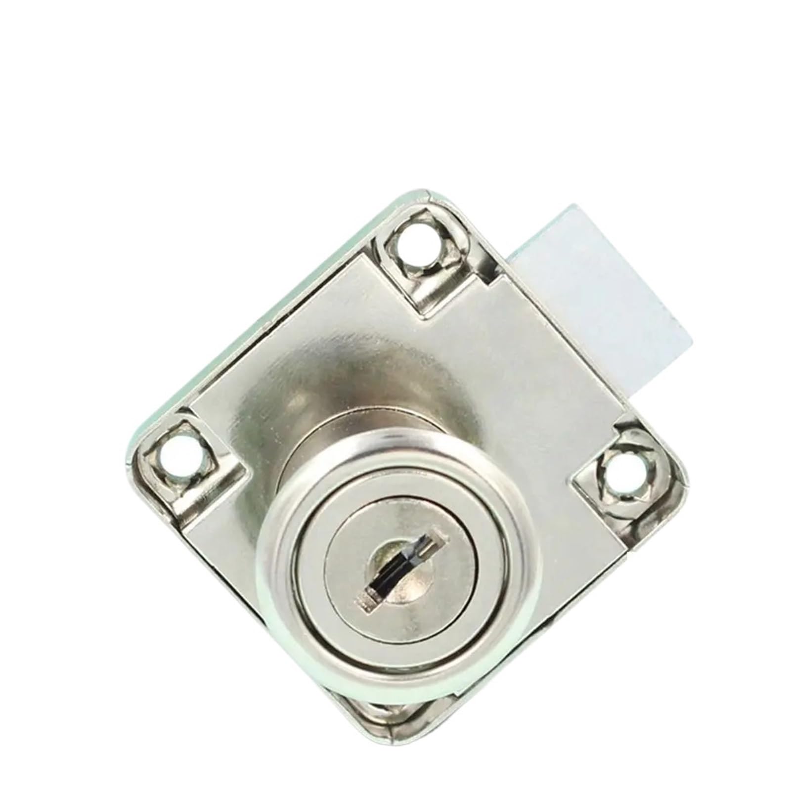 Serrure de tiroir en alliage de zinc durable pour meuble et casier